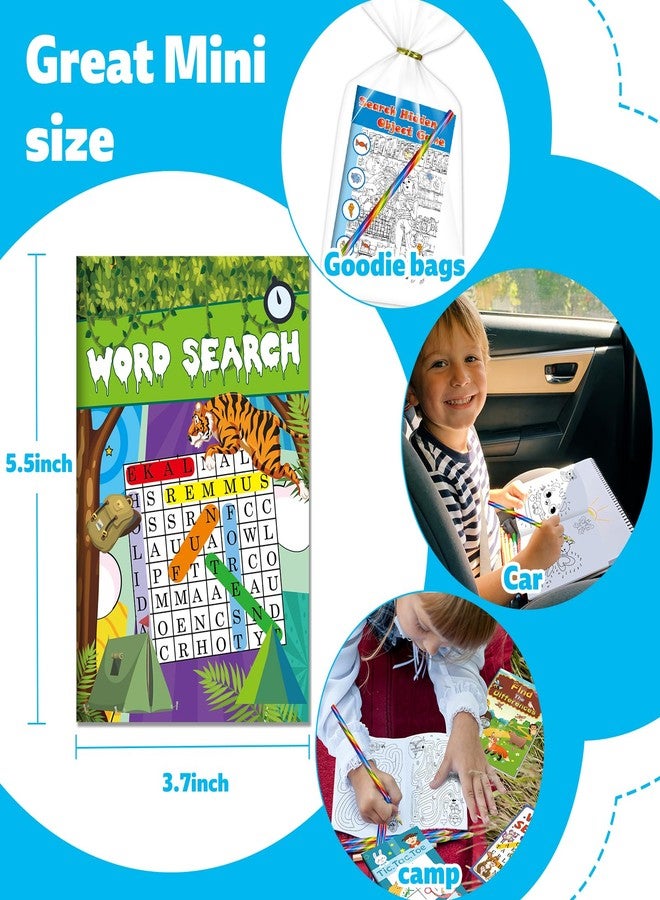 مجموعة كاليسكي من 24 كتاب أنشطة للأطفال من عمر 3-5 و6-8 سنوات، هدايا حفلات للأطفال من عمر 8-12 سنة، كتب ألغاز صغيرة مع أقلام تلوين، هدايا عيد ميلاد للأطفال الصغار، جوائز صفية - Image 5