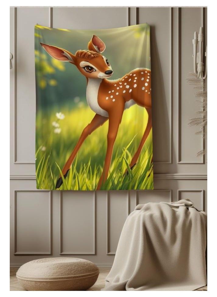 general Children's or student cartoon flannel thin blanket (warm and comfortable, suitable for sleep, games) 100cm*150cm - 506 - Image 3