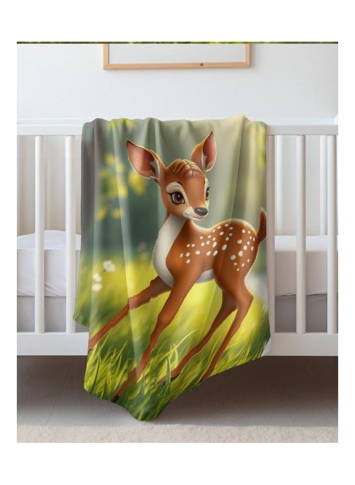 general Children's or student cartoon flannel thin blanket (warm and comfortable, suitable for sleep, games) 100cm*150cm - 506 - Image 4