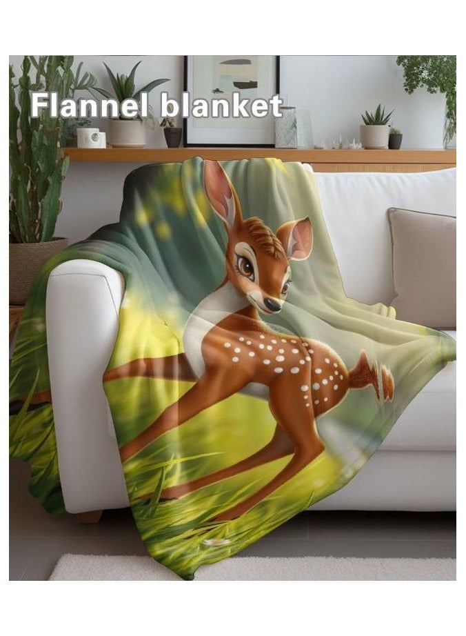 general Children's or student cartoon flannel thin blanket (warm and comfortable, suitable for sleep, games) 100cm*150cm - 506 - Image 5
