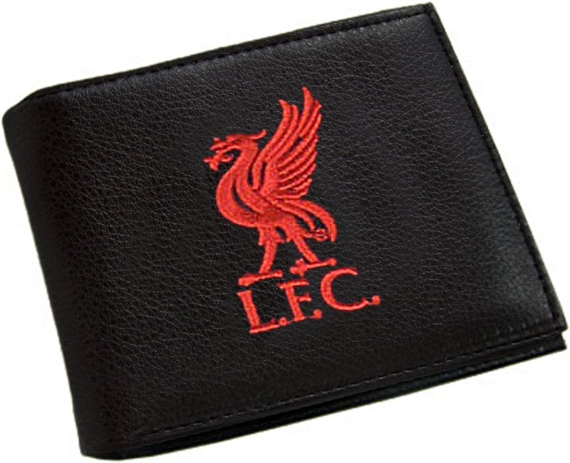 Liverpool FC Embroidered PU Wallet with Multiple Card Slots