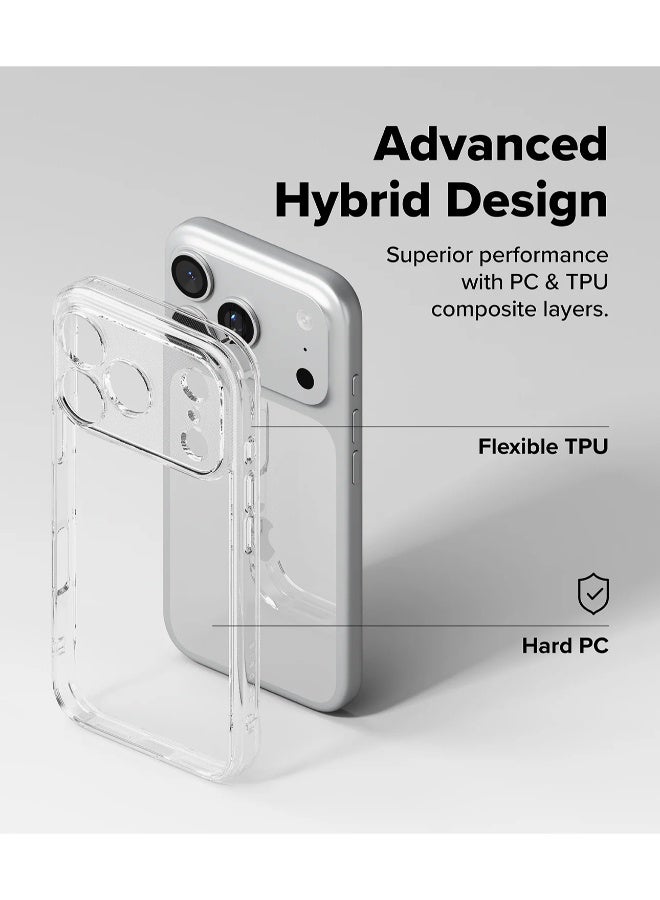 S-TOP Clear Case for iPhone 17 Pro Max - Drop Protection, Scratch Resistant, Anti-Yellowing with Dual Layer Protection and Slim, Clear Design S-TOP - Image 5