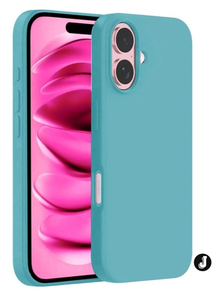 JAJEEK Liquid Silicone Case for iPhone 16 – Ultra Slim Design with Soft Anti-Scratch Microfiber Lining & Drop Protection - Image 1