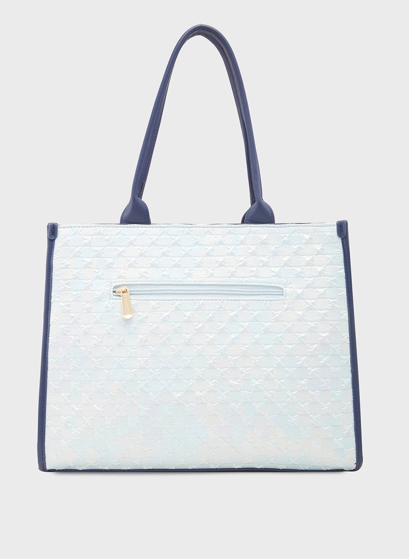 CAPRESE CAPRESE-JOSIE TOTE LARGE SKY BLUE  - Image 2