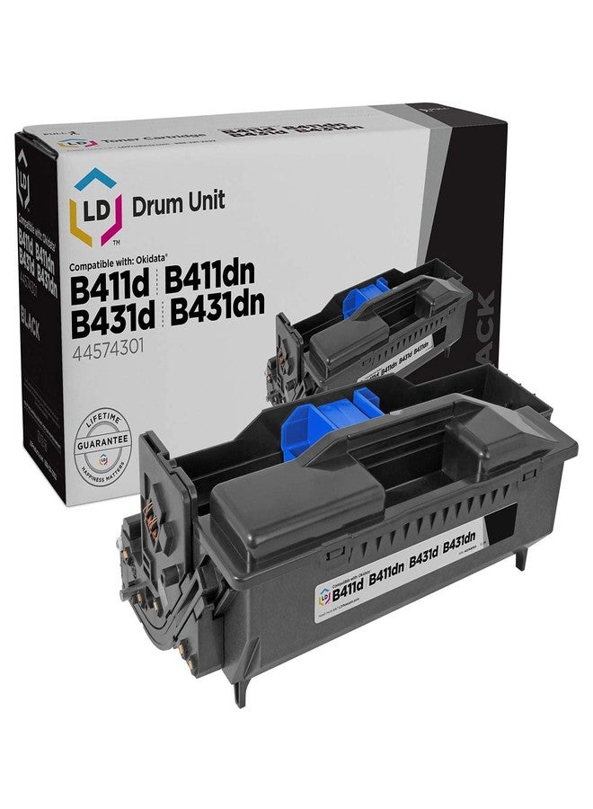 إل دي بروداكتس وحدة أسطوانة ليزر بديلة متوافقة من LD Products لوحدة Okidata 44574301 (النوع B2) للاستخدام في طابعات Okidata MB461 MFP وMB471 وMB471W وOKI B411d وB411dn وB431d وB431dn - Image 1