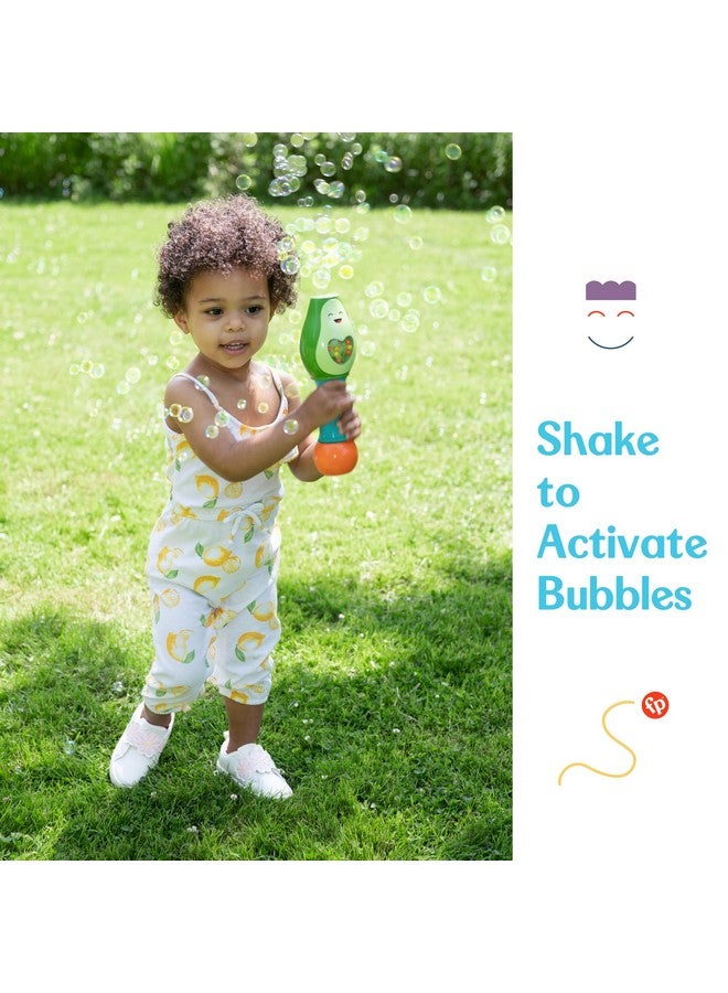 Little Kids Little Kids Fisher-Price Toddler Toy Shake and Go Bubble Maraca 2-in-1 No Spill Bubble Wand and Musical Toy Maraca | Ages 18+ Months | Includes 4oz of Non-Toxic Bubble Solution - Image 4