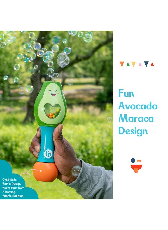Little Kids Little Kids Fisher-Price Toddler Toy Shake and Go Bubble Maraca 2-in-1 No Spill Bubble Wand and Musical Toy Maraca | Ages 18+ Months | Includes 4oz of Non-Toxic Bubble Solution - Image 5