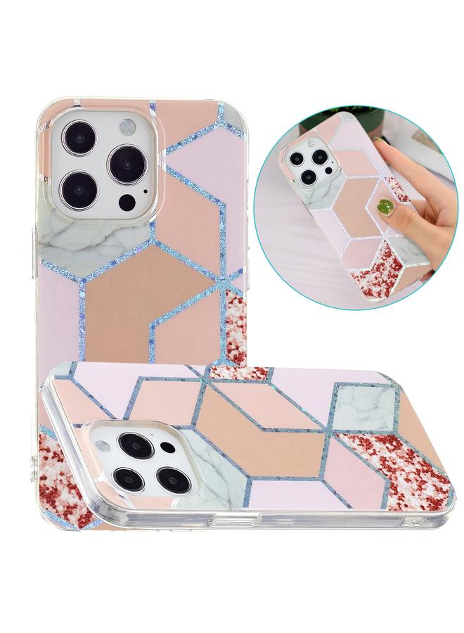 اس-توب جراب لهاتف iPhone 13 Pro جراب واقٍ من مادة TPU مطلي بالكهرباء - Image 1