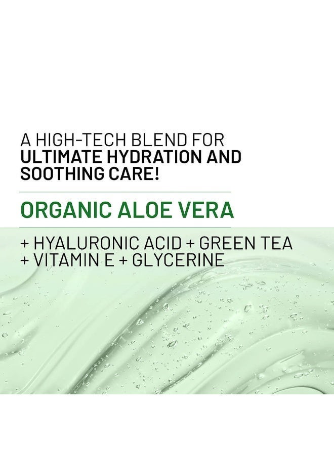 Refresh Botanicals Ultra Soothing Hydrating Gel - Organic Aloe Gel for Face & Body | Certified Organic Aloe Juice, Hyaluronic Acid & Vitamin E | For Dry, Irritated, Sensitive Skin | Made in Canada - Image 5