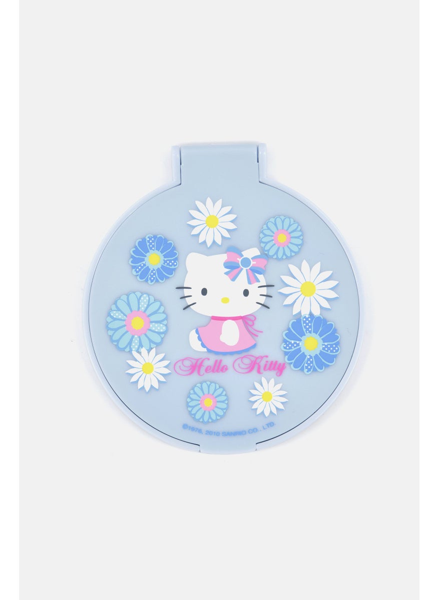 Sanrio - Kid s Girl Hello Kitty Pocket Mirror, Light Blue - Image 1