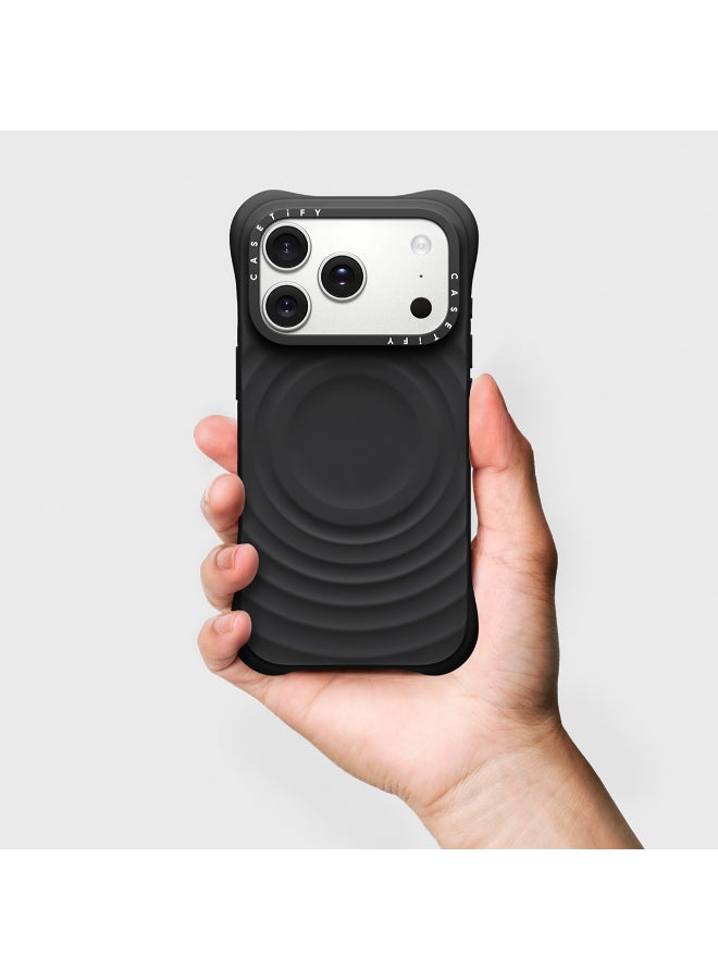 Casetify RIPPLE Case w/ Magsafe for Apple iPhone 17 Pro Max 6.9" 2025 | 6.6-Ft Drop Protection, Fashion Cover, Instagrammable, Slim Lightweight, Eco-Friendly, Wireless Charging - Black - Image 4