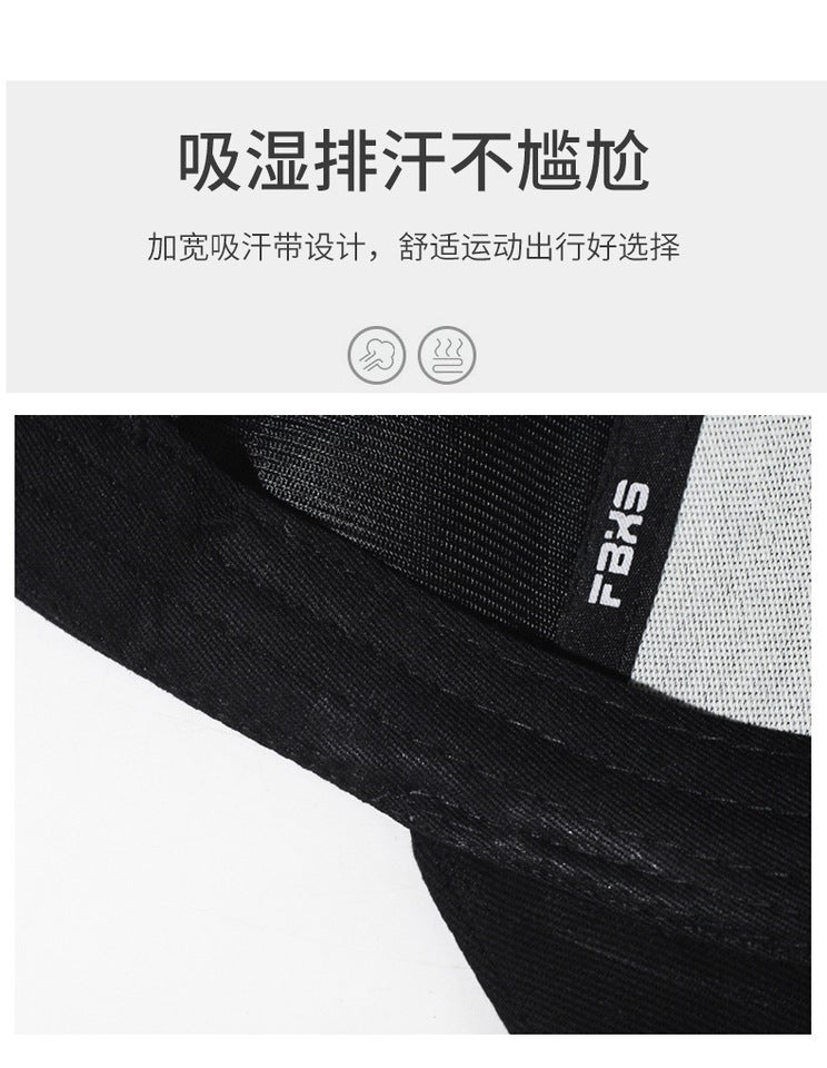 Letter Cap Unisex Outdoor Sports Distressed Sunshade Baseball Hat - Image 4