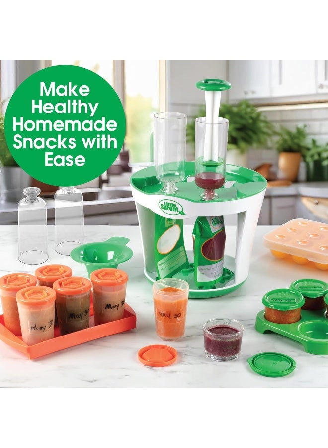 Sprout Cups محطة تعبئة طعام الأطفال أكواب سبراوت - تصنع 4 أكياس طعام للأطفال في وقت واحد - Image 5