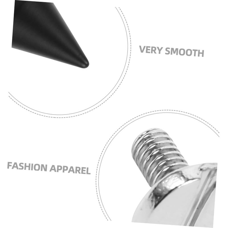 20 Pieces Cone Shaped Metal Rivets for Leather Crafts Bags Clothing Shoes Hats - Image 5