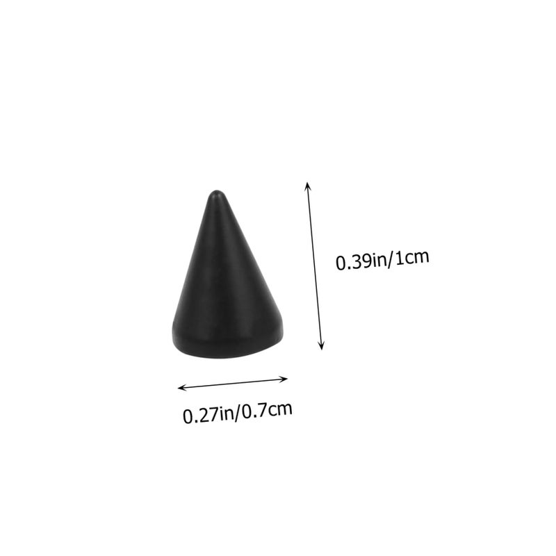 20 Pieces Cone Shaped Metal Rivets for Leather Crafts Bags Clothing Shoes Hats - Image 3