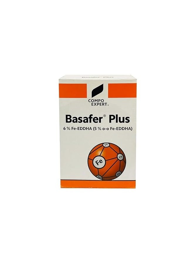 Compo Expert - Basafer Plus 6% Fe-EDDHA (5% o-o-Fe) Iron Fertilizer Powder for Plants 1KG - Image 1