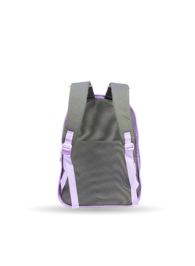 Fantastic Fantastic School Backpack, 2-Piece Set, Colorful Hearts Pattern, Purple ODS2 - Image 4