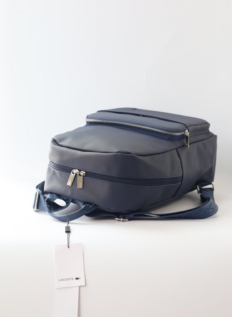 Lacoste Men's backpack Blue - Image 4