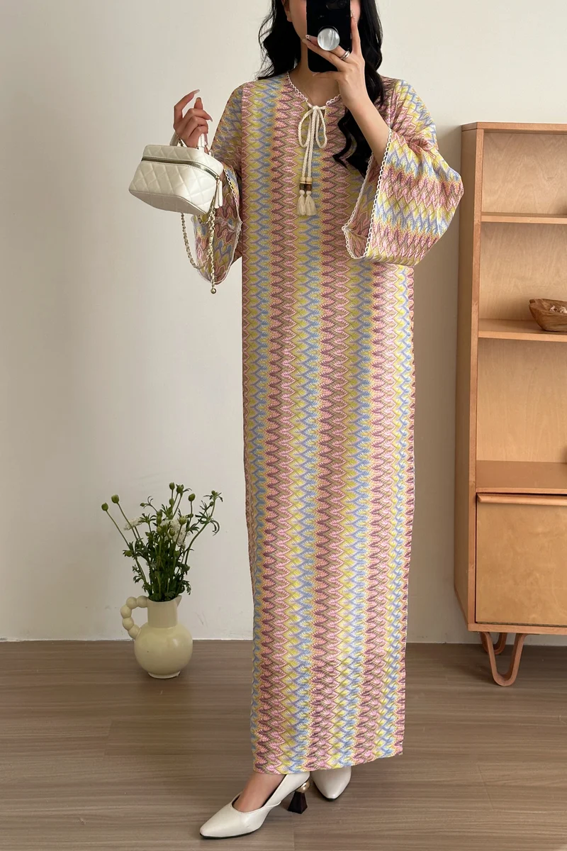 هاسال Crochet Maxi Dress