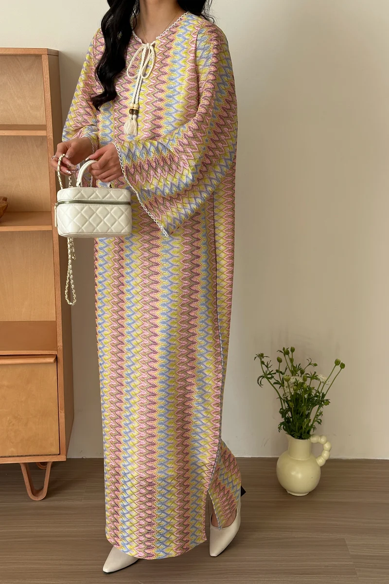 هاسال Crochet Maxi Dress
