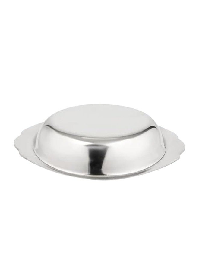 TrueCraftware- 8 oz Stainless Steel Oval Au Gratin Dish 0.63mm Thickness Set of 6 - Casserole Dish Banana Split Bowls Single Serving Casserole Dishes Small Individual Gratin Dish Serving Dish Pan - Image 5