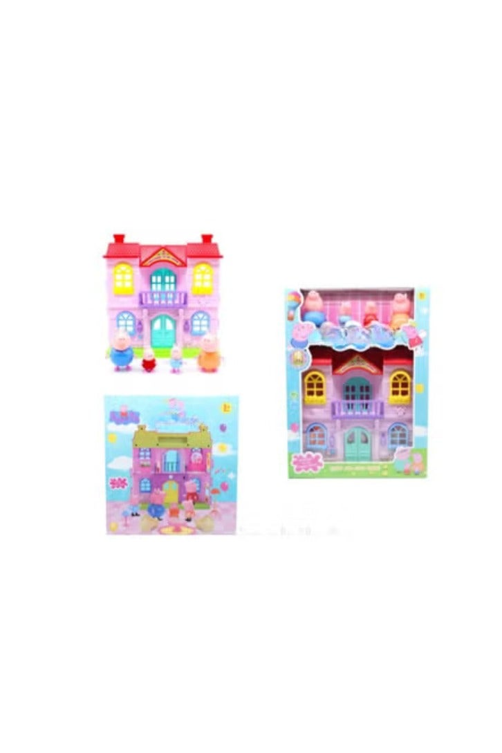 Musical Light-Up Dollhouse Playset with Figures – Interactive Sweet House Toy with Sound, Lights, and Accessories for Kids