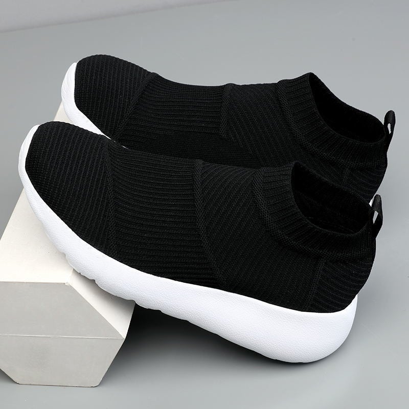 Light Walking Shoes Light Large Size Casual Socks Shoes For Men And Women Warm Lazy Sneakers Fly-Woven Sports Mesh Shoes - Image 5