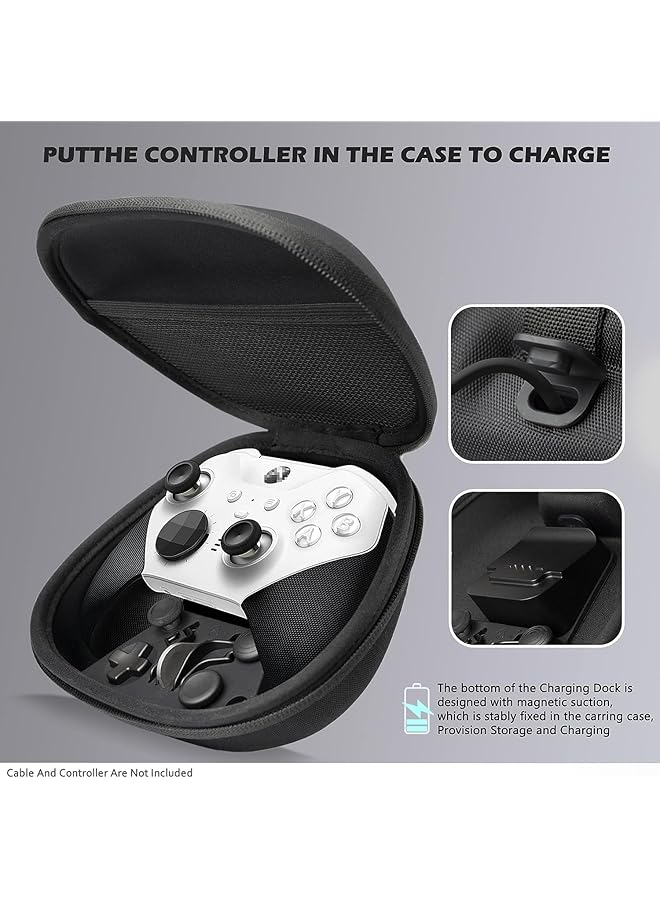 Complete Component Pack For Xbox Elite Wireless Controller Series 2，Package Includes 1 Carrying Case 1 Dock 4 Paddles 2 Dpads 6 Thumbsticks 1Tool For Xbox One Elite Series 2 Core - Image 3