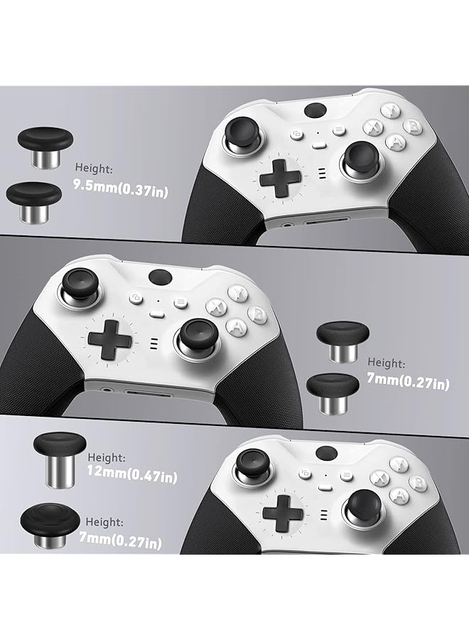 Complete Component Pack For Xbox Elite Wireless Controller Series 2，Package Includes 1 Carrying Case 1 Dock 4 Paddles 2 Dpads 6 Thumbsticks 1Tool For Xbox One Elite Series 2 Core - Image 2