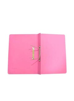 Generic Spring File Folder for A4 Documents Filing - 10 Pcs Pack PINK Colour  - Image 1