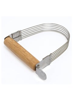 Mrs. Anderson's Baking Mrs. Anderson’s Baking 6-Wire Pastry Cutter and Dough Blender, Stainless Steel with Wood Handle  - Image 2