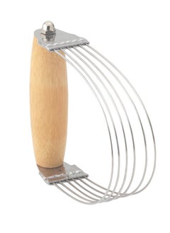 Mrs. Anderson's Baking Mrs. Anderson’s Baking 6-Wire Pastry Cutter and Dough Blender, Stainless Steel with Wood Handle  - Image 1