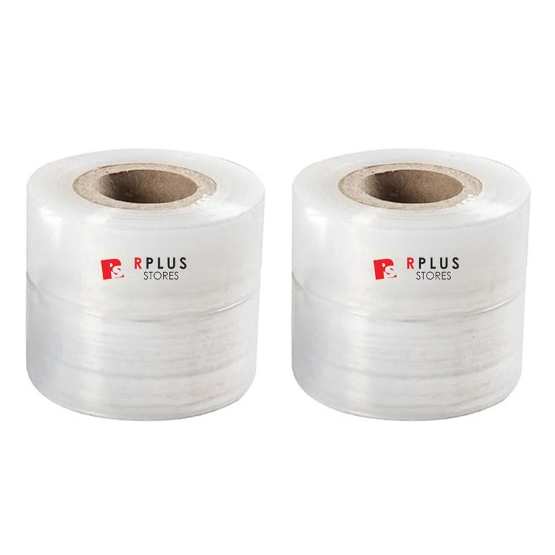 RPLUS STORES Compostable Biodegradable Packing Material 3 Inch 76 MM x 100 Meters Length Per Unit Gift Packing Materials and Multipurpose Use Pack of 2 - Image 1