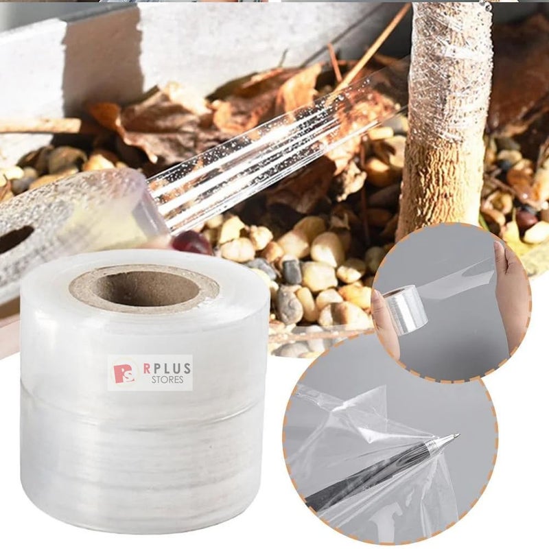RPLUS STORES Compostable Biodegradable Packing Material 3 Inch 76 MM x 100 Meters Length Per Unit Gift Packing Materials and Multipurpose Use Pack of 2 - Image 5