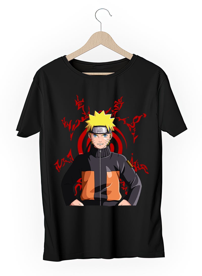 عالم الموضة تيشرت قطن بطباعة عالية الجودة بتصميم انمي ناروتو - Image 3