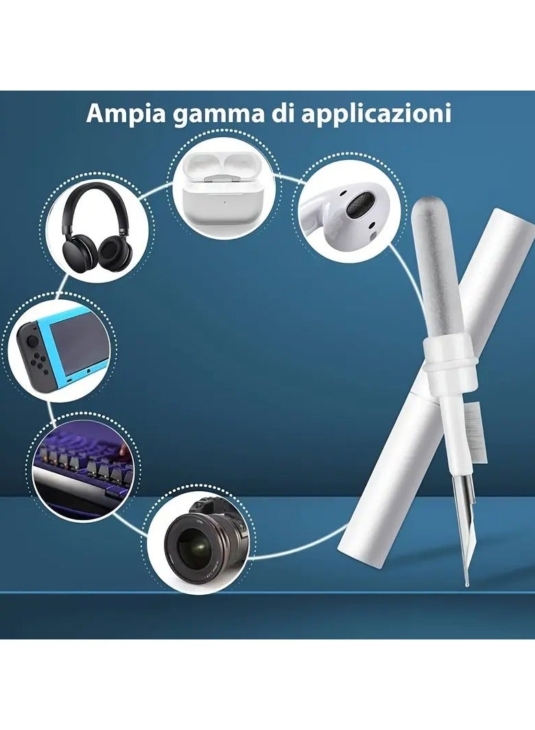 Goolsky 1pc Wireless Earphone Cleaning Pen Earbuds Clean Pen Keyboard Cleaner Earbud Cleaning Brush - Image 2