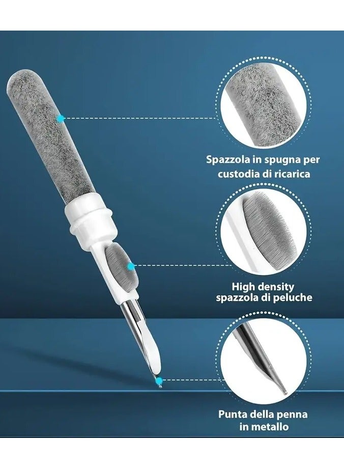 Goolsky 1pc Wireless Earphone Cleaning Pen Earbuds Clean Pen Keyboard Cleaner Earbud Cleaning Brush - Image 4