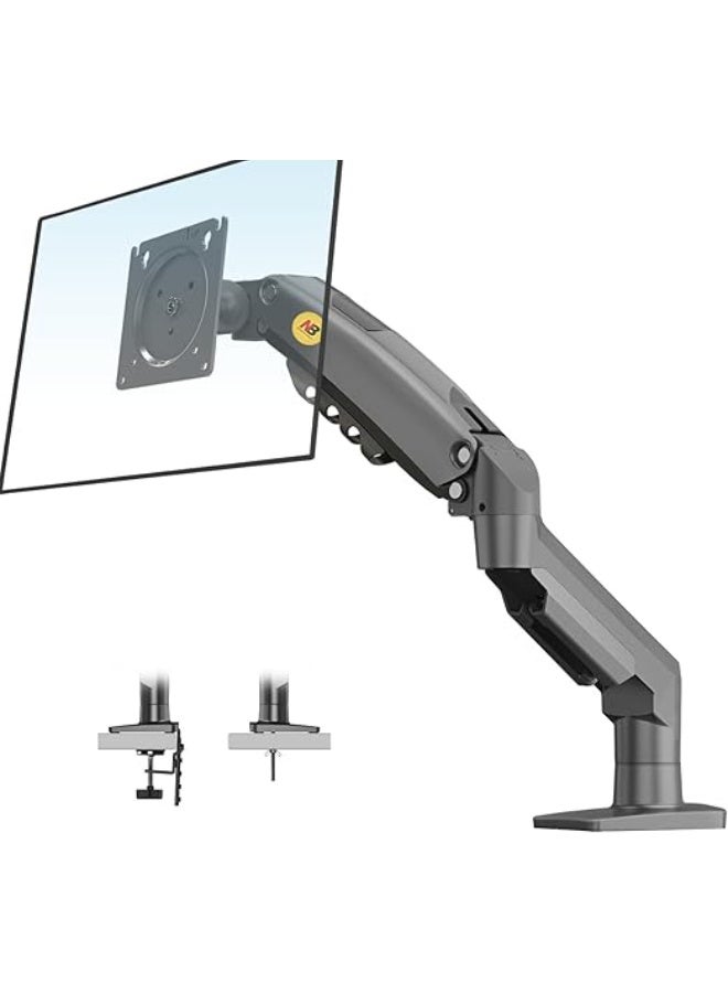 North Bayou NB F80 Monitor Mount with Shock-Absorbing Arm, Suitable for 17-30 inch Screens, Supports 2 to 9 kg - New Version - Image 3