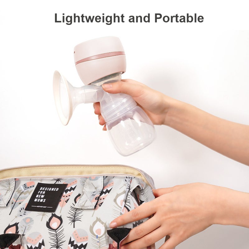 مضخة ثدي كهربائية قابلة للارتداء: لون أبيض، تصميم متكامل بشاشة LED، 2 وضعيات و9 مستويات امتصاص - منع التدفق العكسي، انخفاض مستوى الضوضاء، بطارية قابلة لإعادة الشحن للأمهات المرضعات أثناء التنقل - Image 4