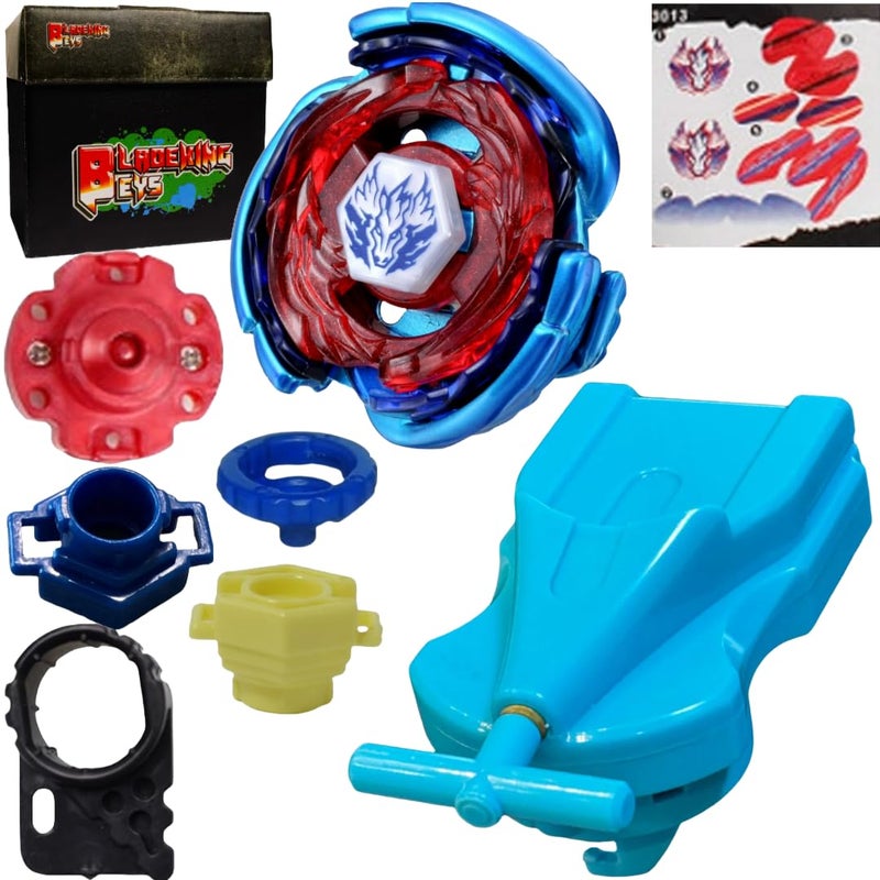 BLADEKING BEYS BigBangg' Pegasis 125SF + 1 Way String Launcher (Right Spin) + Toy Storage Box - Image 2