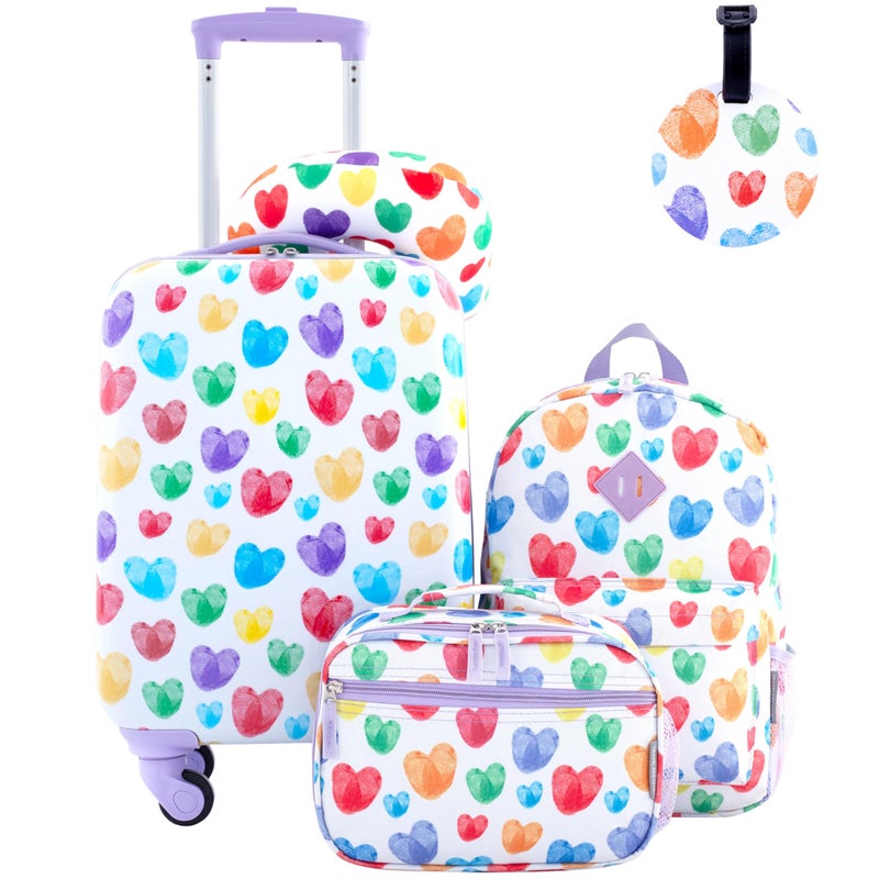 Travelers Club Unisex Kid's 5 Piece Luggage Travel Set - Image 1