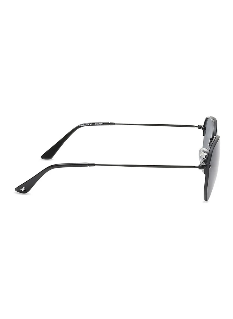 فاستراك Black Rimless Round Sunglasses M217BK4 - 55 mm