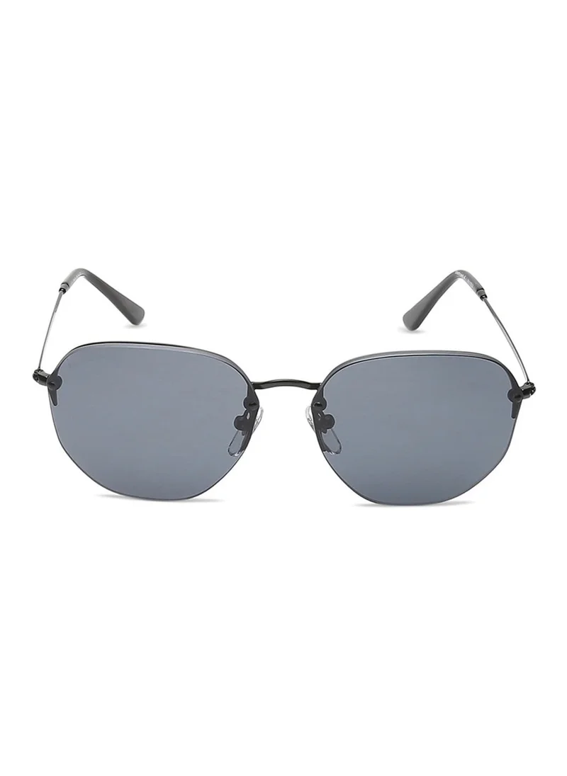 فاستراك Black Rimless Round Sunglasses M217BK4 - 55 mm