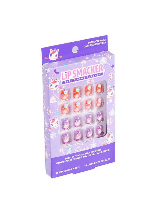 ليب سماكر جوارب أظافر لاصقة على شكل يونيكورن لعيد الميلاد للبنات والأطفال - Image 3