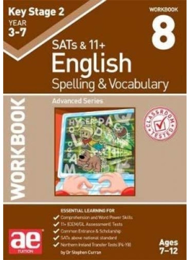 Accelerated Education Publications Ltd KS2 Spelling & Vocabulary Workbook 8: Advanced Level - Image 2