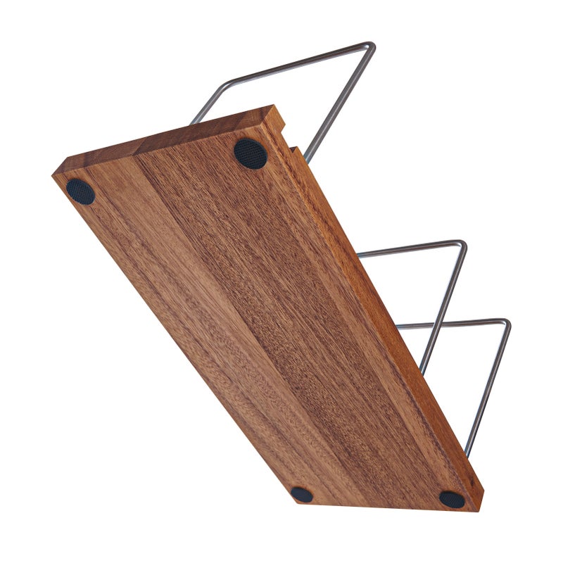 Vinyl Record Storage Holder Adjustable Solid Wood Record Stand for Albums 50-75 LP Vinyl Rack Organizer Record Display - Image 3