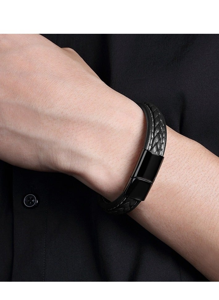 Lee Yon Leather Strap Bracelet  - Image 4
