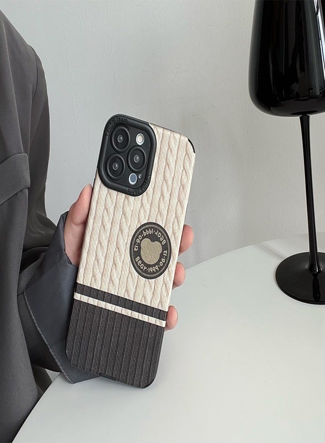 في آر كرييتيف غطاء حماية واقٍ لهاتف أبل آيفون 14 برو ماكس بتصميم تيدي لطيف متعدد الألوان - Image 3