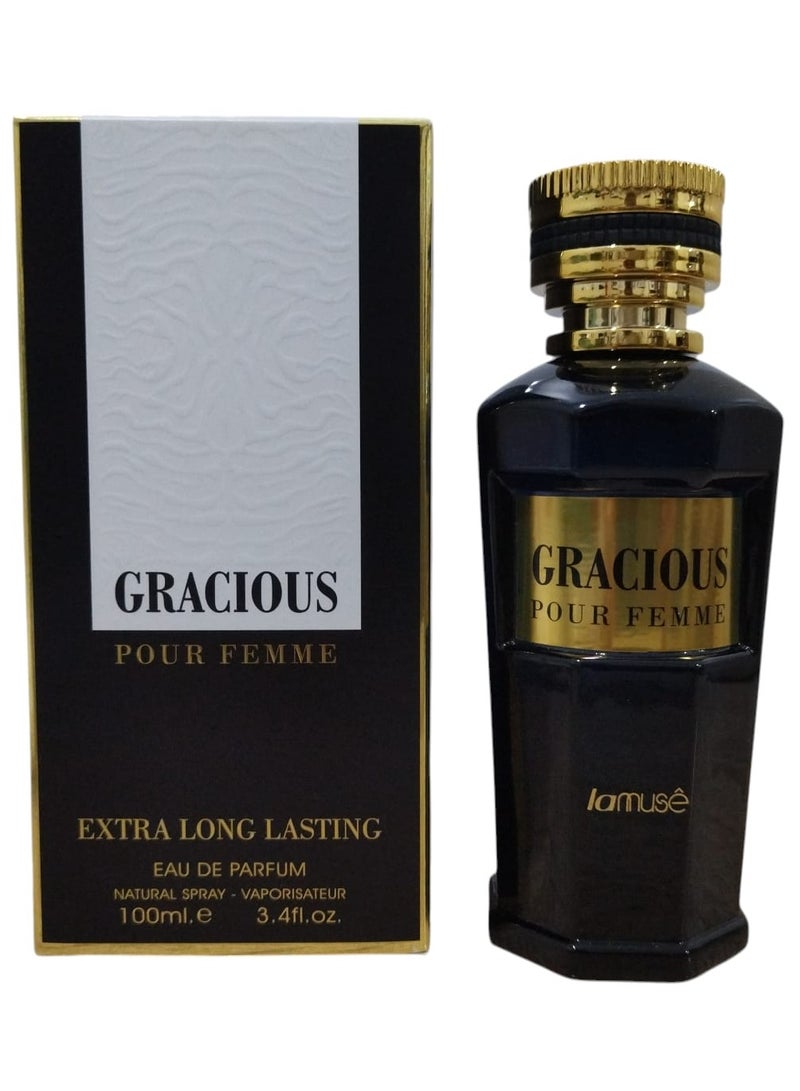 Lamuse Gracious Eau De Parfum For Women - 100 ML