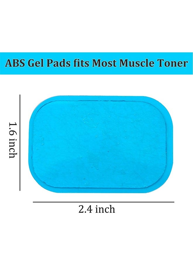 Arabest ABS Gel Pads, 50 Pcs/25 Packs Pads Abs Trainer Replacement Gel Sheet for Abdominal Muscle Trainer, Accessory for Ab Workout Toning Belt  - Image 5